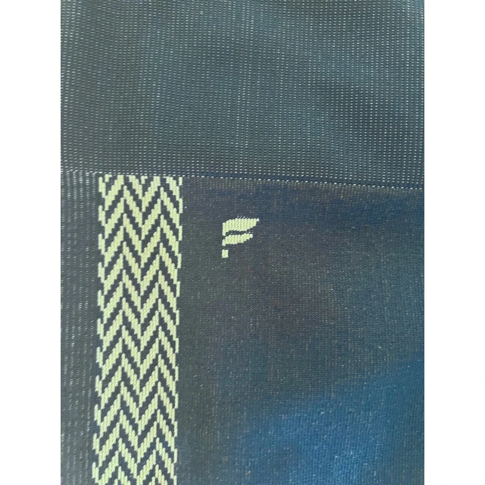 Fabletics Womens Blue Chevron Seamless High Waisted Leggings‎ Size Medium